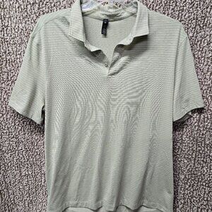 Lulumelon green polo shirt